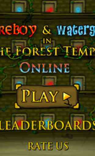 Fireboy and Watergirl: Online in the Forest Temple - Multiplayer Running and Adventure Game 2