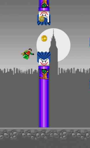 Flappy League of Heroes - Bat Justice Begins in the metropolis of Gotham, NY! 4