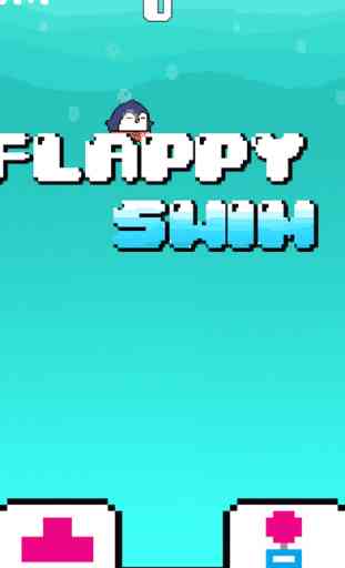 Flappy Swim - Bird and Birds Boom of Penguin beach club Free 2
