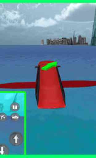 Floating Limo Flying Car Simulator - Futuristic Driving Stunts - Airplane Flight Pilot 2