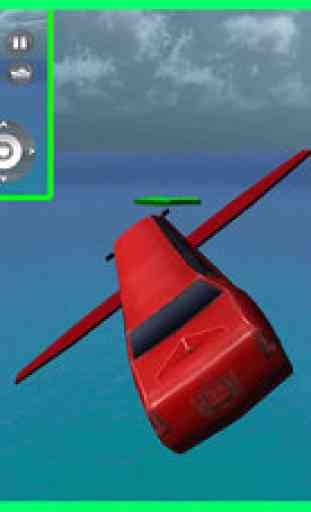 Floating Limo Flying Car Simulator - Futuristic Driving Stunts - Airplane Flight Pilot 4
