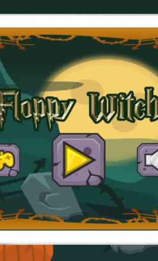 Floppy Witch Learn To Fly By Magic Broom In Halloween Night - Tap Tap Games 4