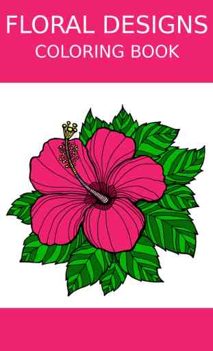 Floral Coloring Book For Adults: Best Free Adult Coloring Therapy Pages - Anxiety Stress Relief Balance Relaxation 1
