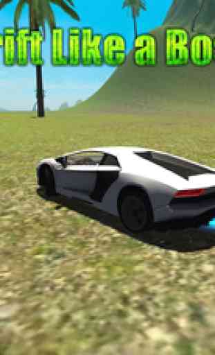 Flying Car Driving Simulator Free: Extreme Muscle Car - Airplane Flight Pilot 2