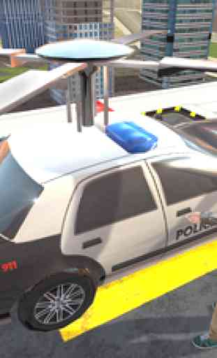 Flying Police Car Gangsters LA - All in One Prison Sniper & Flying Car helicopter 4