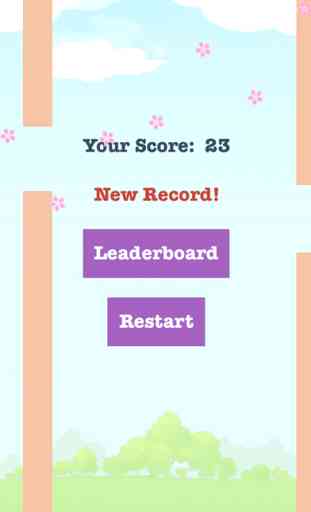 Flying Sakuras Free - Live classic sweat with pink bird game App 4