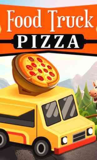 Food Truck Pizza Delivery Simulator - Mini Van parking Skills Games For Kids 4