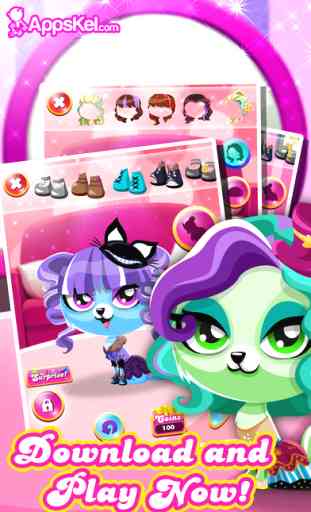 For-Ever After Pet Girls Dress Up – My Little Games of Friendship Free 1