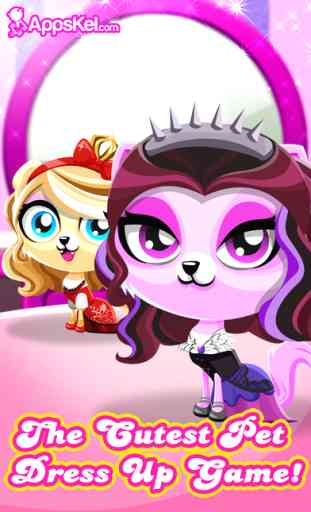 For-Ever After Pet Girls Dress Up – My Little Games of Friendship Free 2
