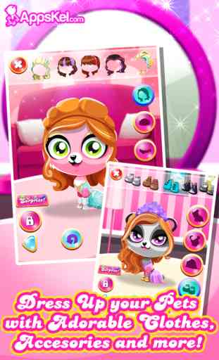 For-Ever After Pet Girls Dress Up – My Little Games of Friendship Free 3