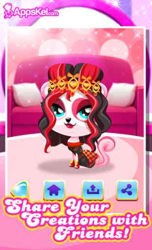 For-Ever After Pet Girls Dress Up – My Little Games of Friendship Free 4