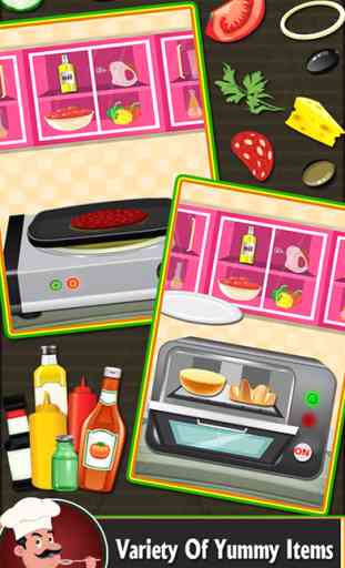 Fast Food Burger Maker - BBQ grill food and kitchen game 3