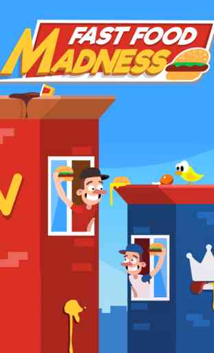 Fast Food Madness - Food Tossing Frenzy 1