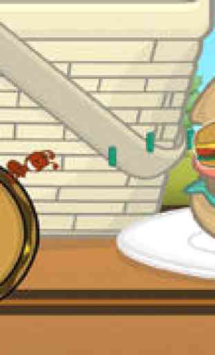 Fire Ant Picnic FREE - Burger Smasher Game 2