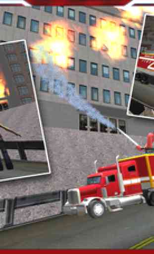 Fire Truck Hill Climbing 3D Simulator Game 4