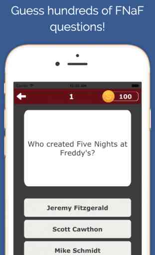 Five Nights Trivia Quiz - FNAF Fan Edition 1