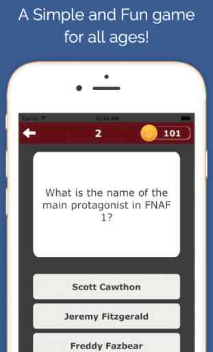Five Nights Trivia Quiz - FNAF Fan Edition 3