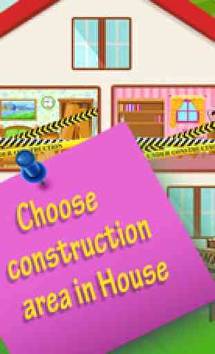 Fix It baby house - Girls House Fun, Cleaning & Repariing Game 3