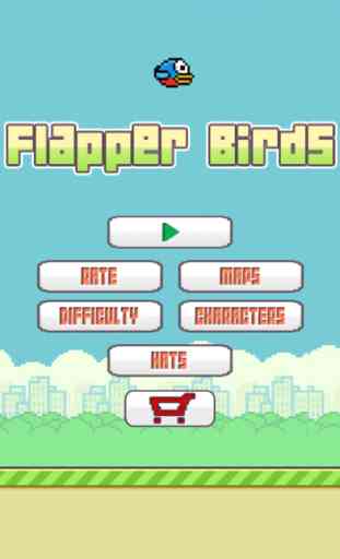 Flapper Birds - The Impossible Flappy Adventure Go 4
