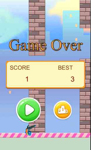 Flappy Clumsy Bird － A Nestling Learning To Fly 1