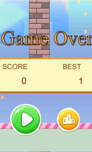 Flappy Clumsy Bird － A Nestling Learning To Fly 4