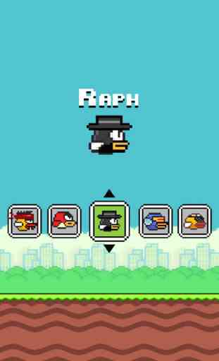 Flappy Hero - Six! Bird Bowmasters 4