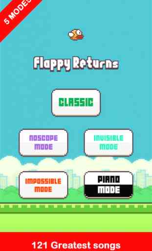 Flappy Returns - The Classic Original Bird Game Remake Pro!!! 1
