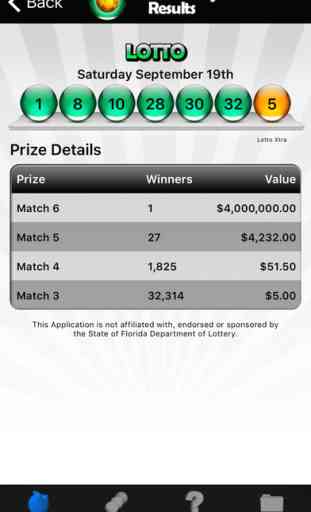 Florida Lotto Results 3