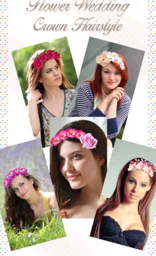 Flower Wedding Crown Hairstyle Cool Photo Editor 2