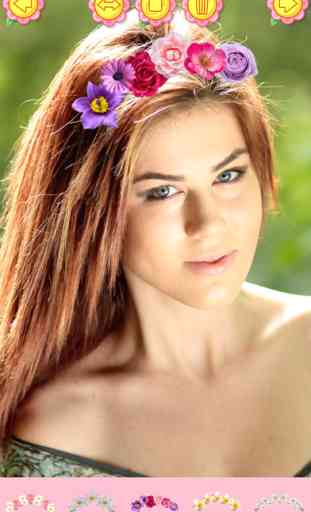 Flower Wedding Crown Hairstyle Cool Photo Editor 4