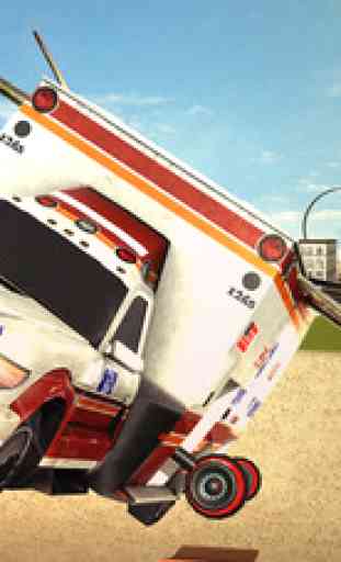 Flying Ambulance Driving 3d simulator 2