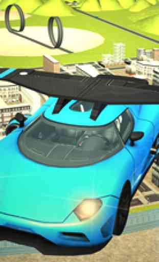 Flying Car Extreme Real Racing 3d Simulator 1