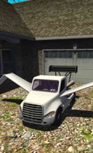 Flying Car Simulator : Jet Truck - Airplane Pilot 3