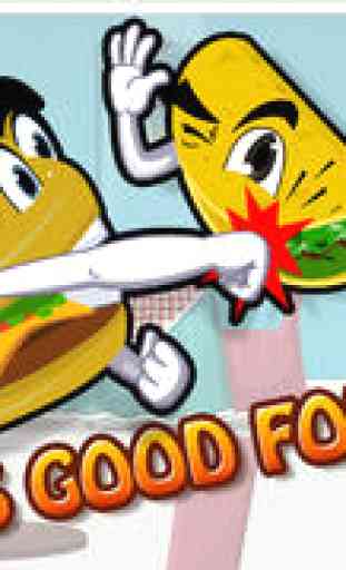 Flying Food Fight Dash - Hungry Restaurant Diner Mania (Free Game) 3