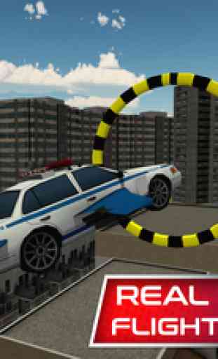 Flying Police Car Simulator & Cop driver games 1