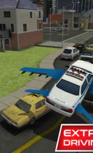 Flying Police Car Simulator & Cop driver games 2