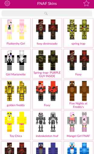 FNAF Skins - Skins for Minecraft PE & PC Edition 1