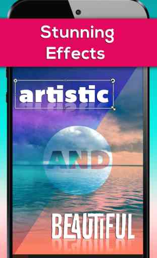 Fonts For Pictures Effects - Cool Font Candy & Typography Editor 3