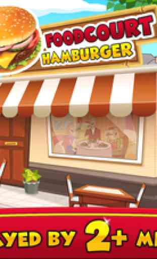 Food Court Hamburger Fever: Burger Cooking Chef 3