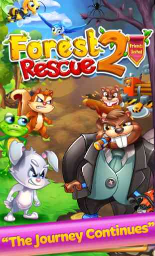 Forest Rescue 2: Friends United Match 3 Puzzle 1