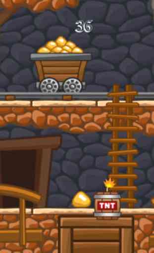 Free Mine Runner Games - The Gold Rush of California Miner Game 3