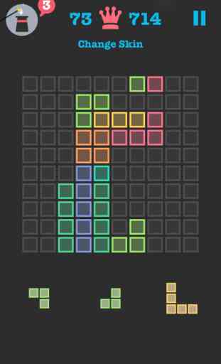 Free to Fit: 10/10 color block puzzle logic stack dots (Perfect two cube version) 2