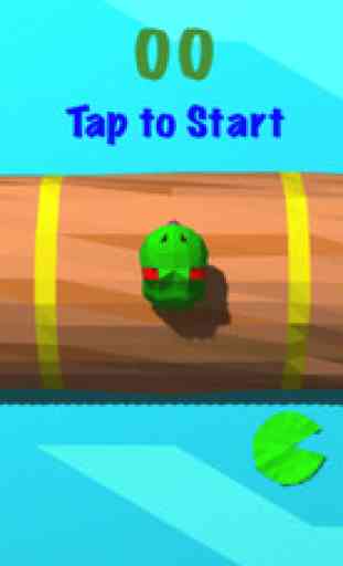 Froggy Log - Endless Arcade Log Rolling Simulator and Lumberjack Game Stay Dry and Dont Fall In The Water! 1
