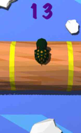 Froggy Log - Endless Arcade Log Rolling Simulator and Lumberjack Game Stay Dry and Dont Fall In The Water! 2