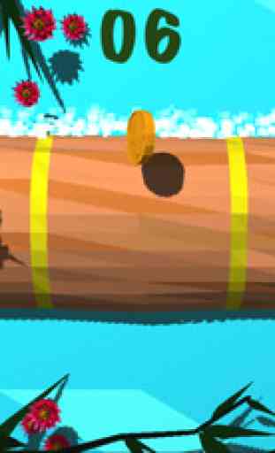Froggy Log - Endless Arcade Log Rolling Simulator and Lumberjack Game Stay Dry and Dont Fall In The Water! 4