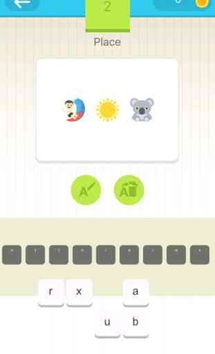 From Pics to Words Puzzle: Get It Right with Emoji Icon 2