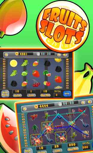 Fruit Slots - Match the Cherry, Orange, Strawberry, Banana and Win Big (Top Slot Machine Games) 4