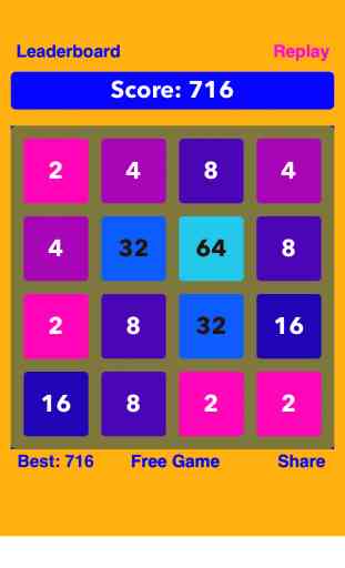 Fun 2048 Game- Don't Touch the Wrong Numbers in this Popular 5x5 Match Game! 2