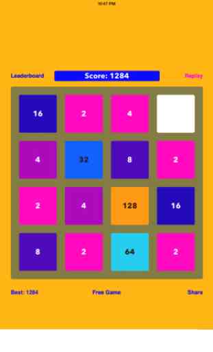 Fun 2048 Game- Don't Touch the Wrong Numbers in this Popular 5x5 Match Game! 4