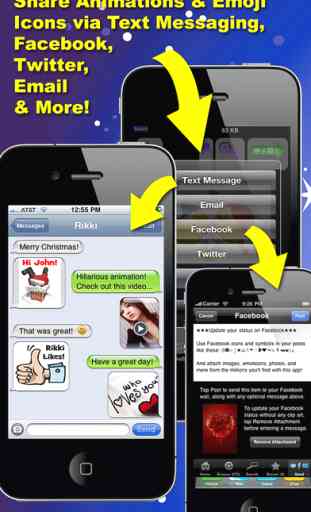 Fun Animations for MMS Text Messaging - 1 MILLION 3D Animated Emoticons 2